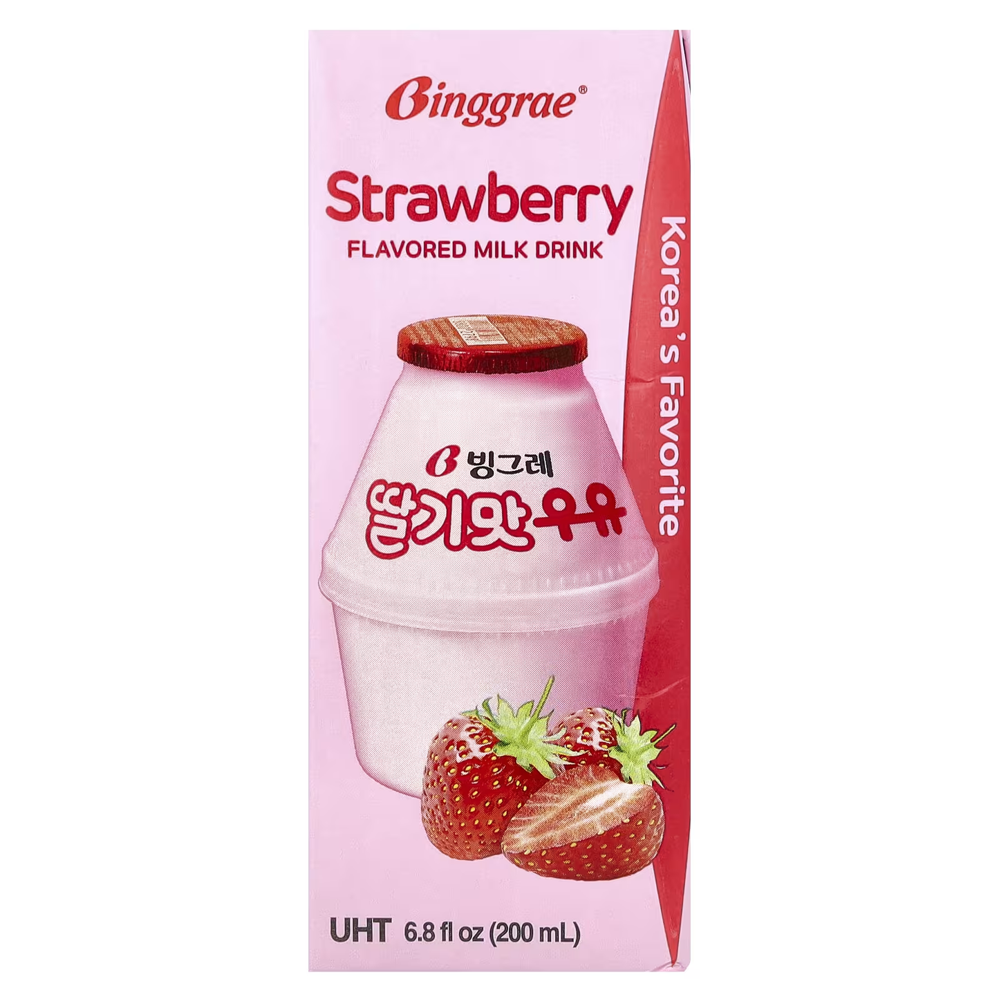 Strawberry Flavored Milk Drink